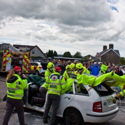 Rrrrallye - Road Safety event in Keith, Morayshire